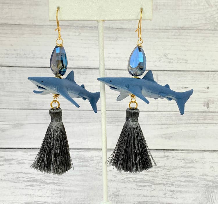 Shark Earrings