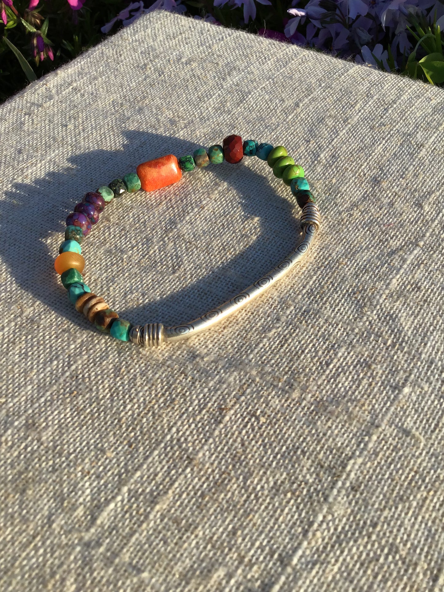 Apple Coral Rectangle Bracelet