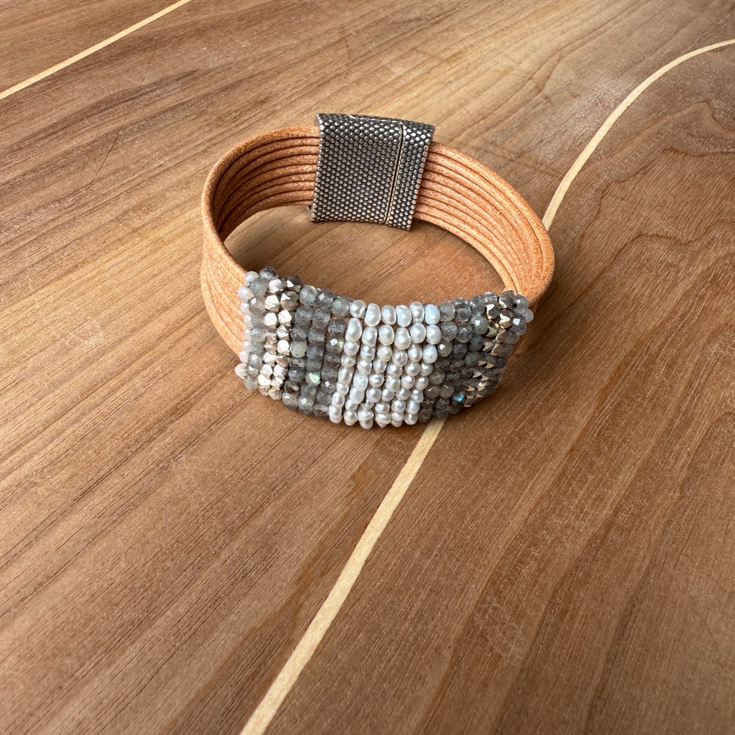 Mixed Material Bracelet