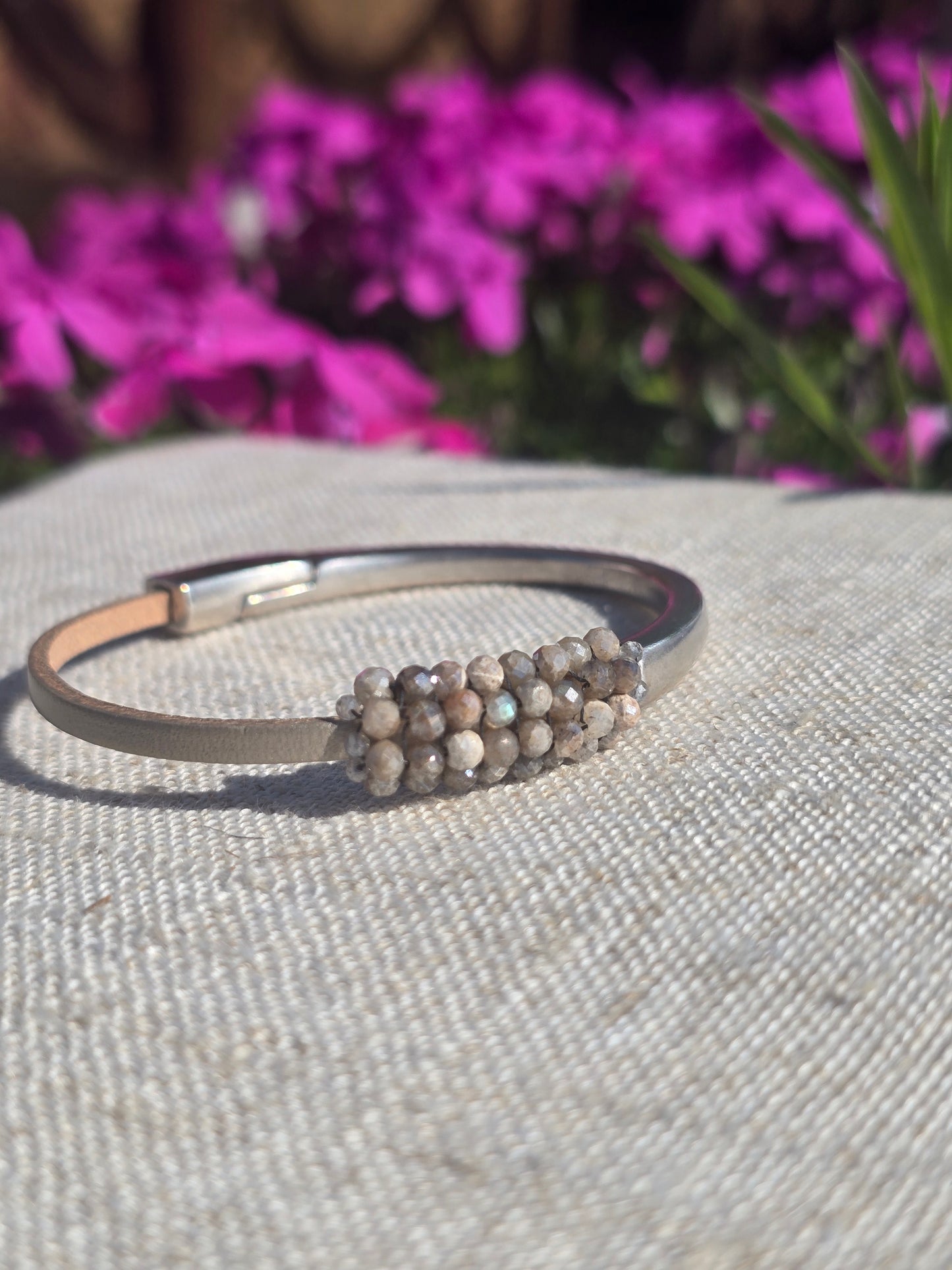 Mystic Brown Labradorite Bracelet