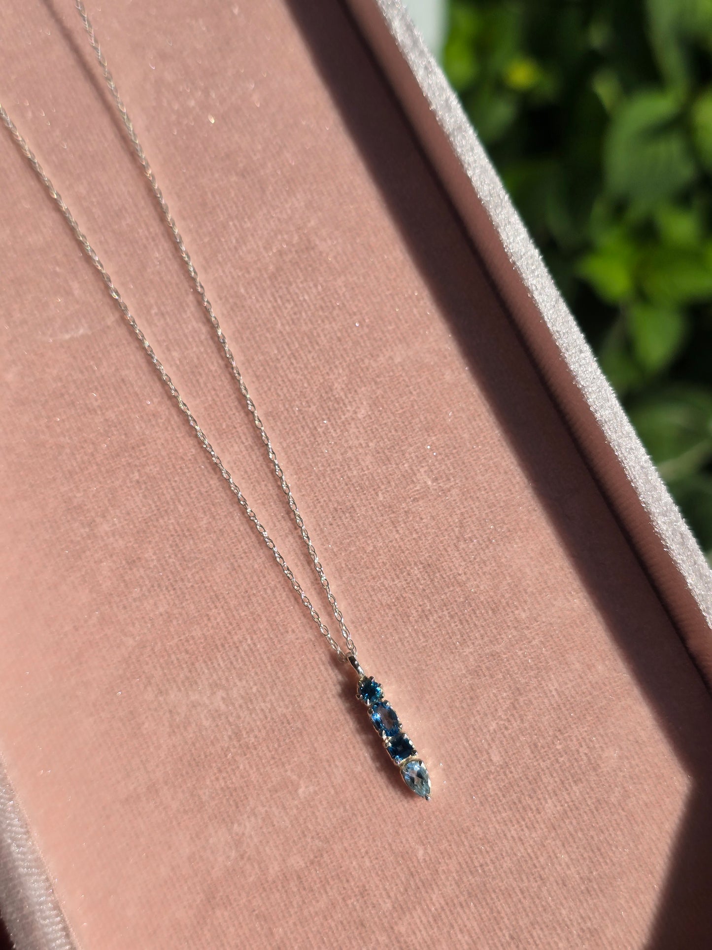 Oceanic Gemstone Necklace