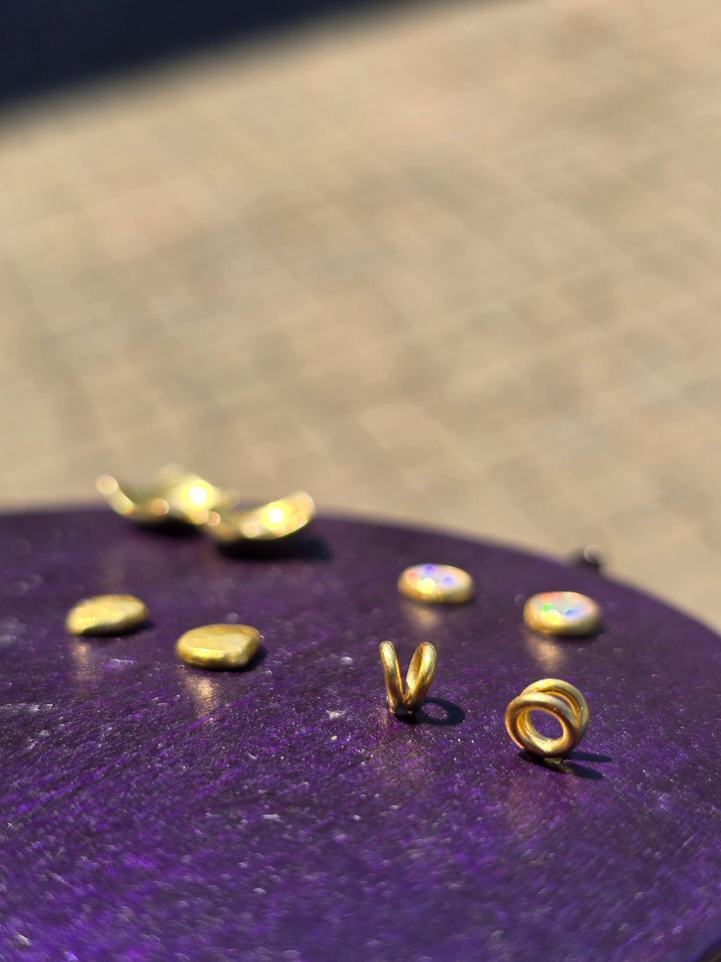 3D Circle Studs