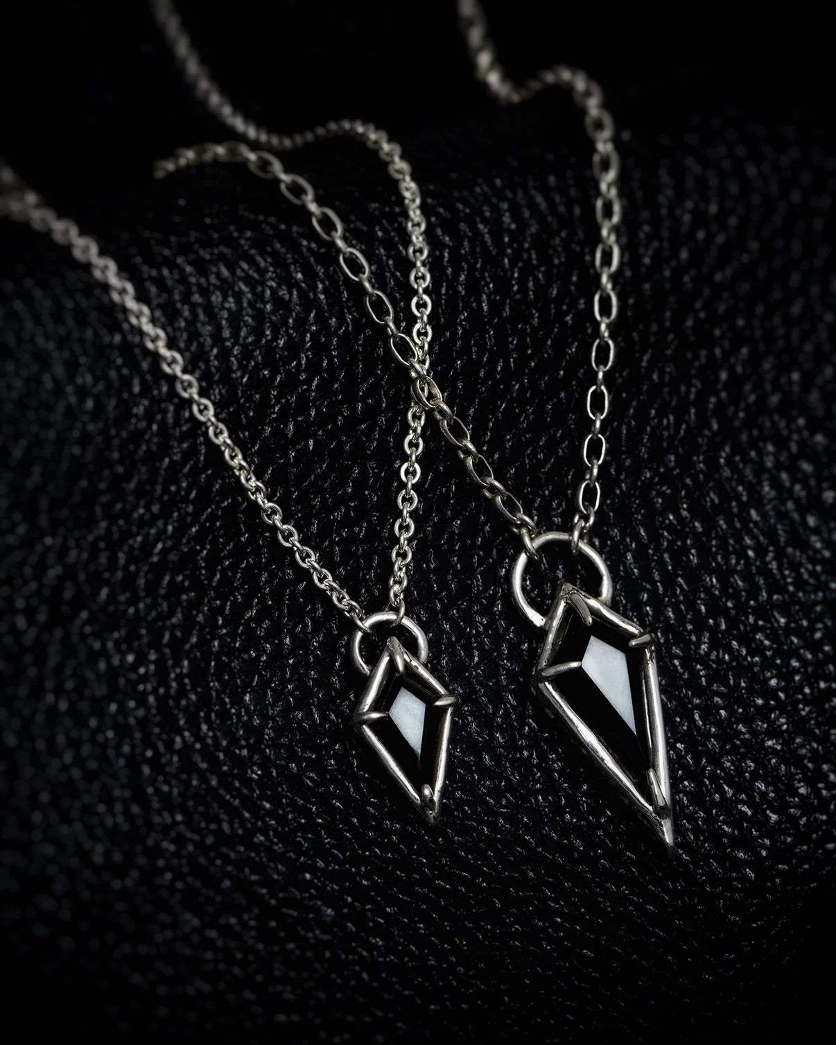 Mini Spike Shield Necklace