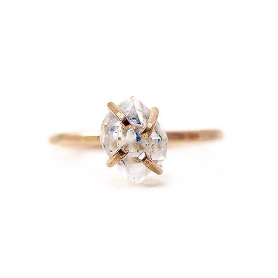 Herkimer Diamond Ring