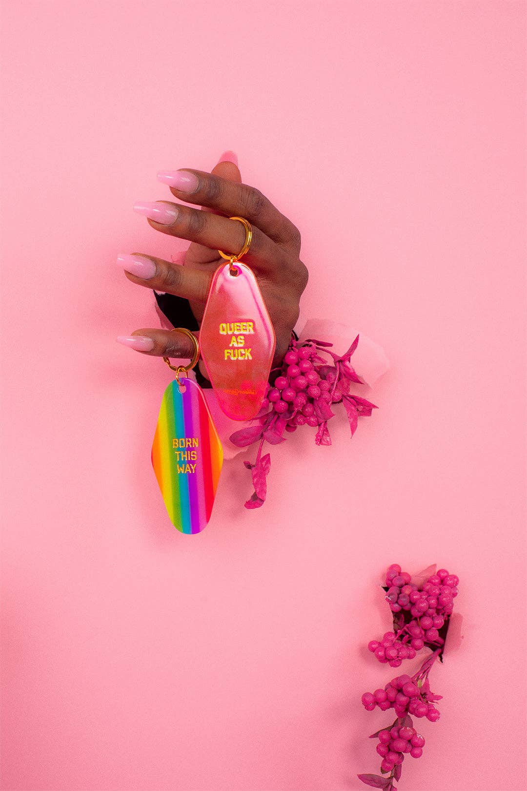 Born This Way Motel Keytag