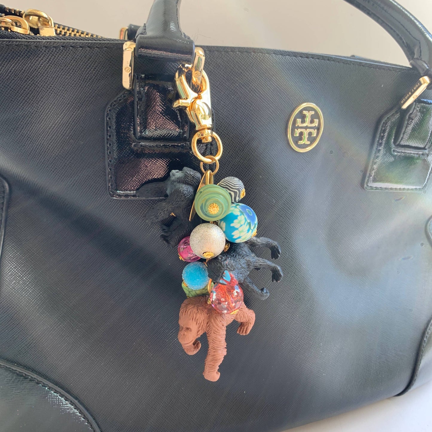 Monkey Business Bag Charm & Keychain