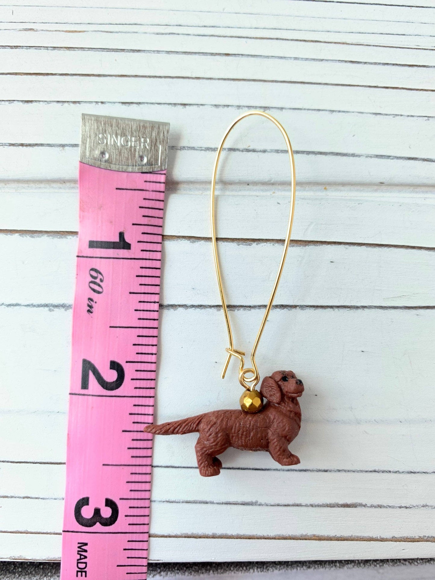 Miniature Dachshund Dog Earrings