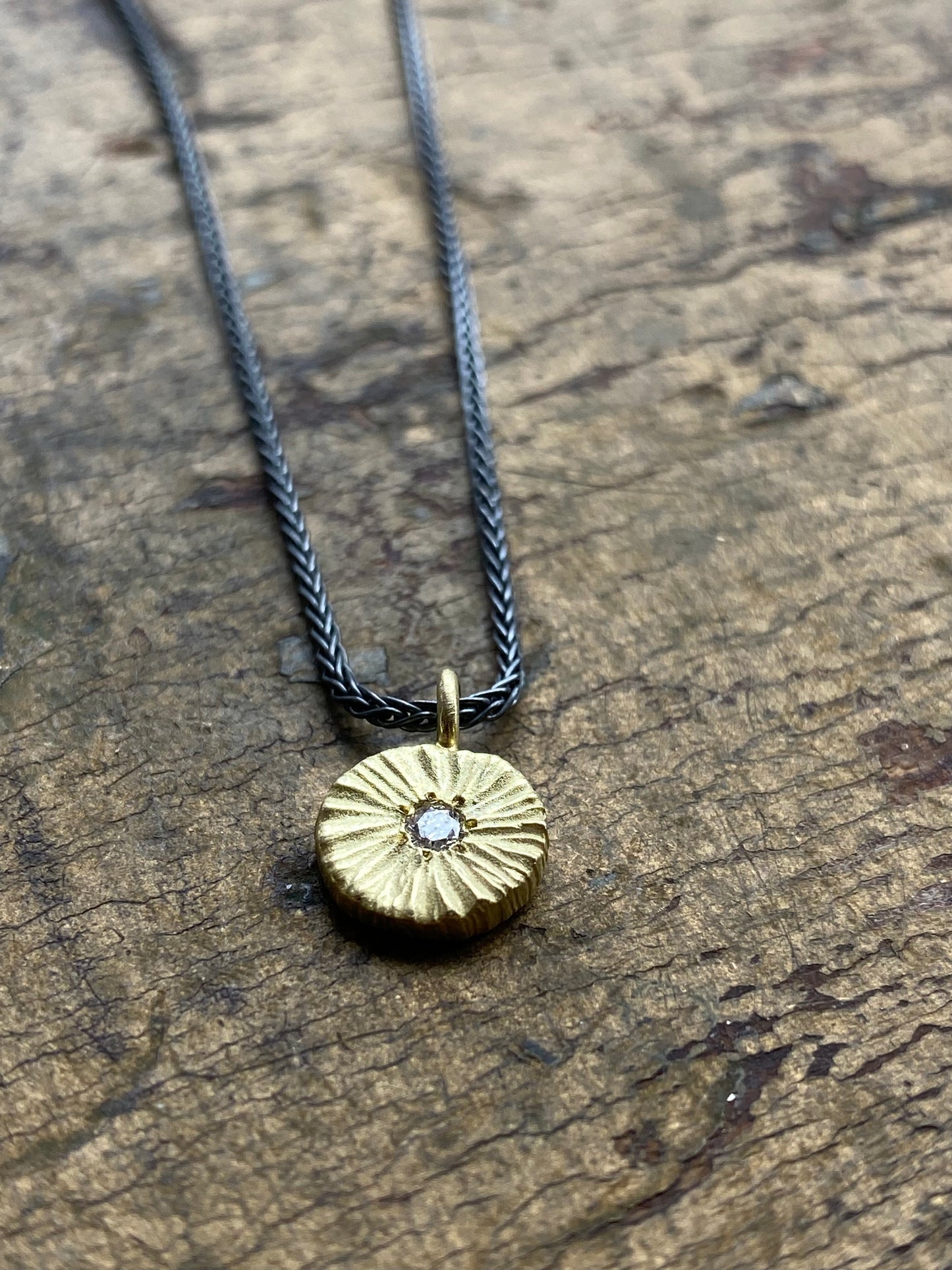 Little Dig Diamond Pendant