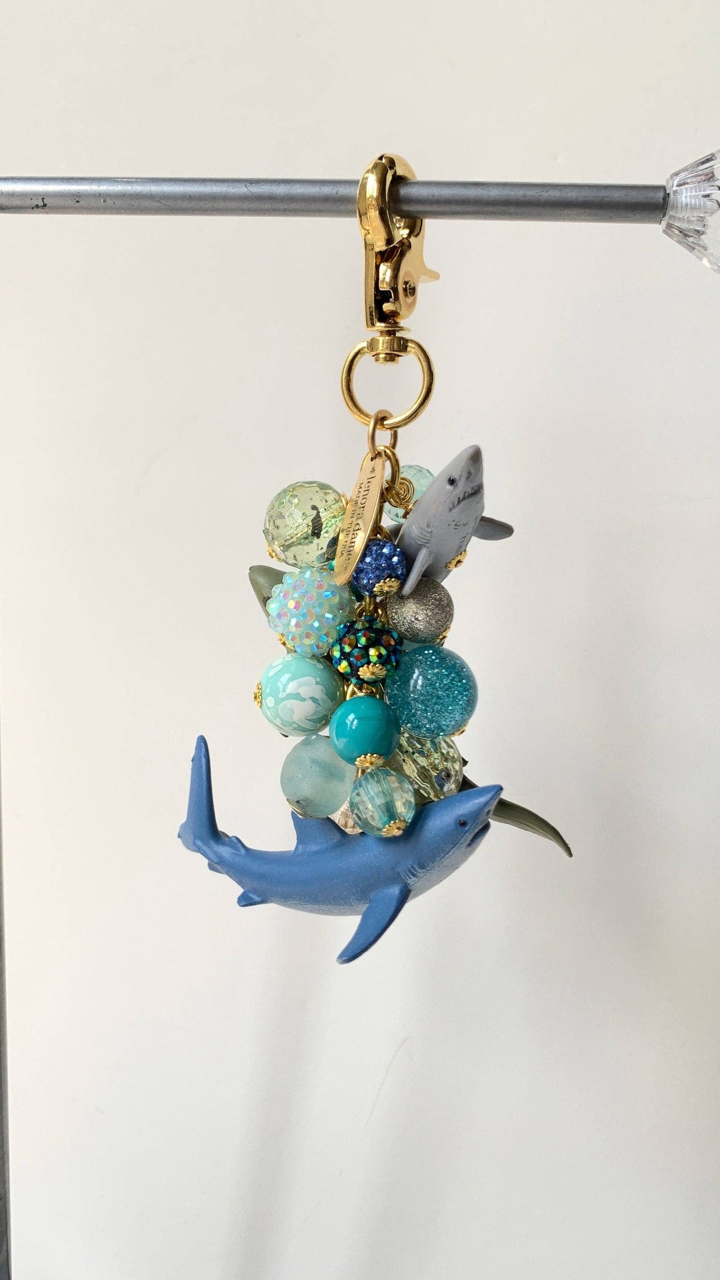 Shark Bag Charm & Keychain