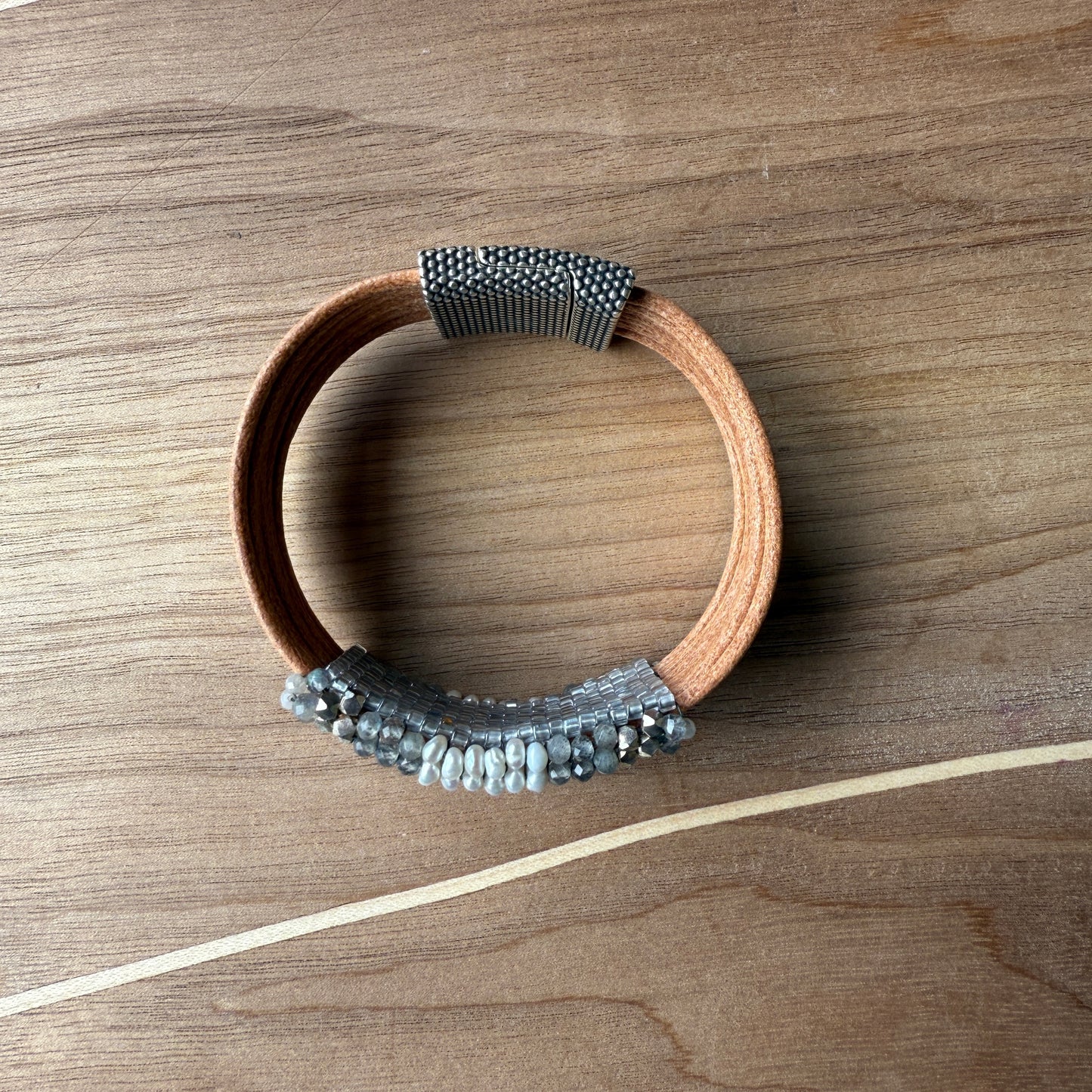 Mixed Material Bracelet