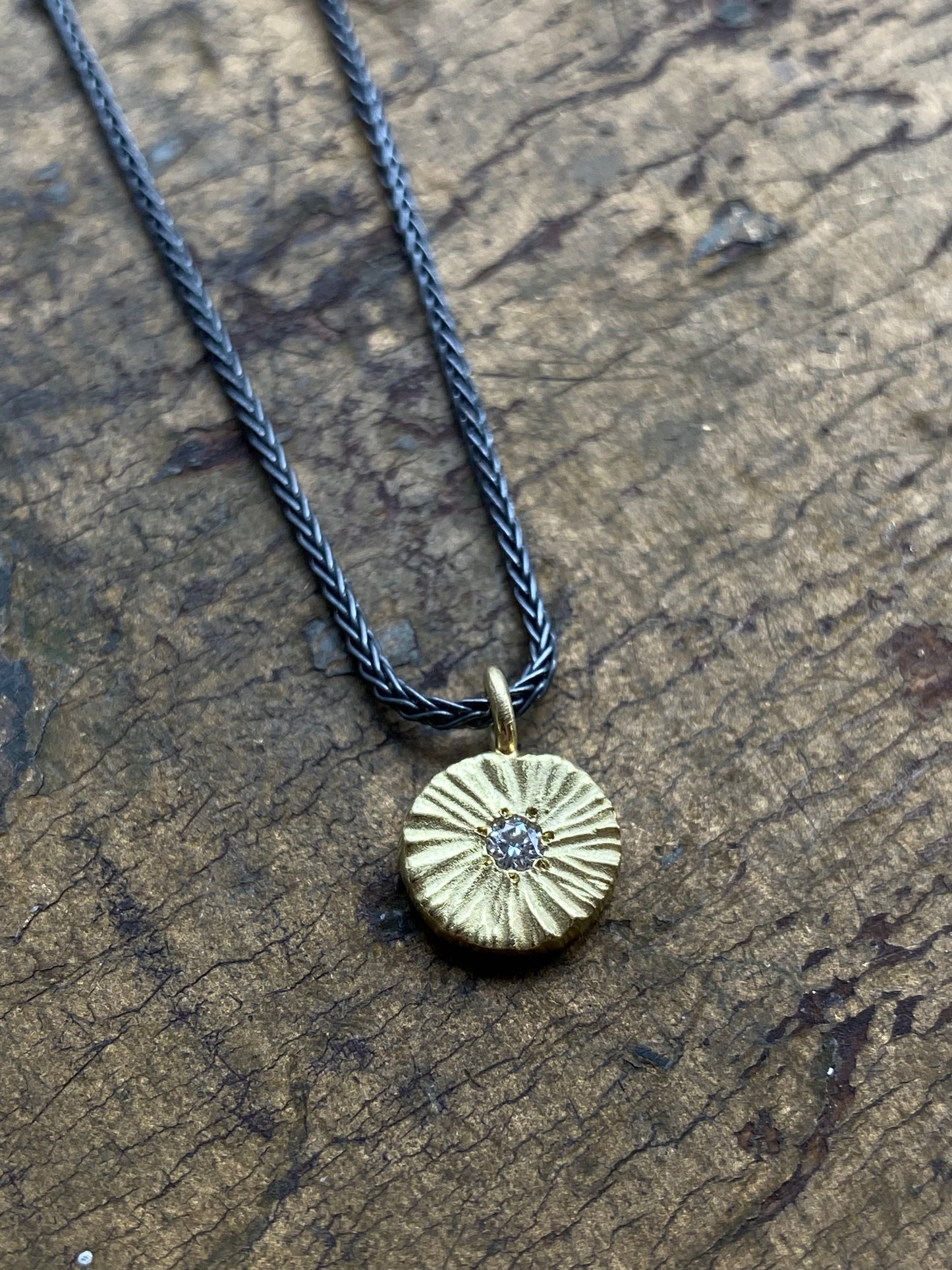 Little Dig Diamond Pendant