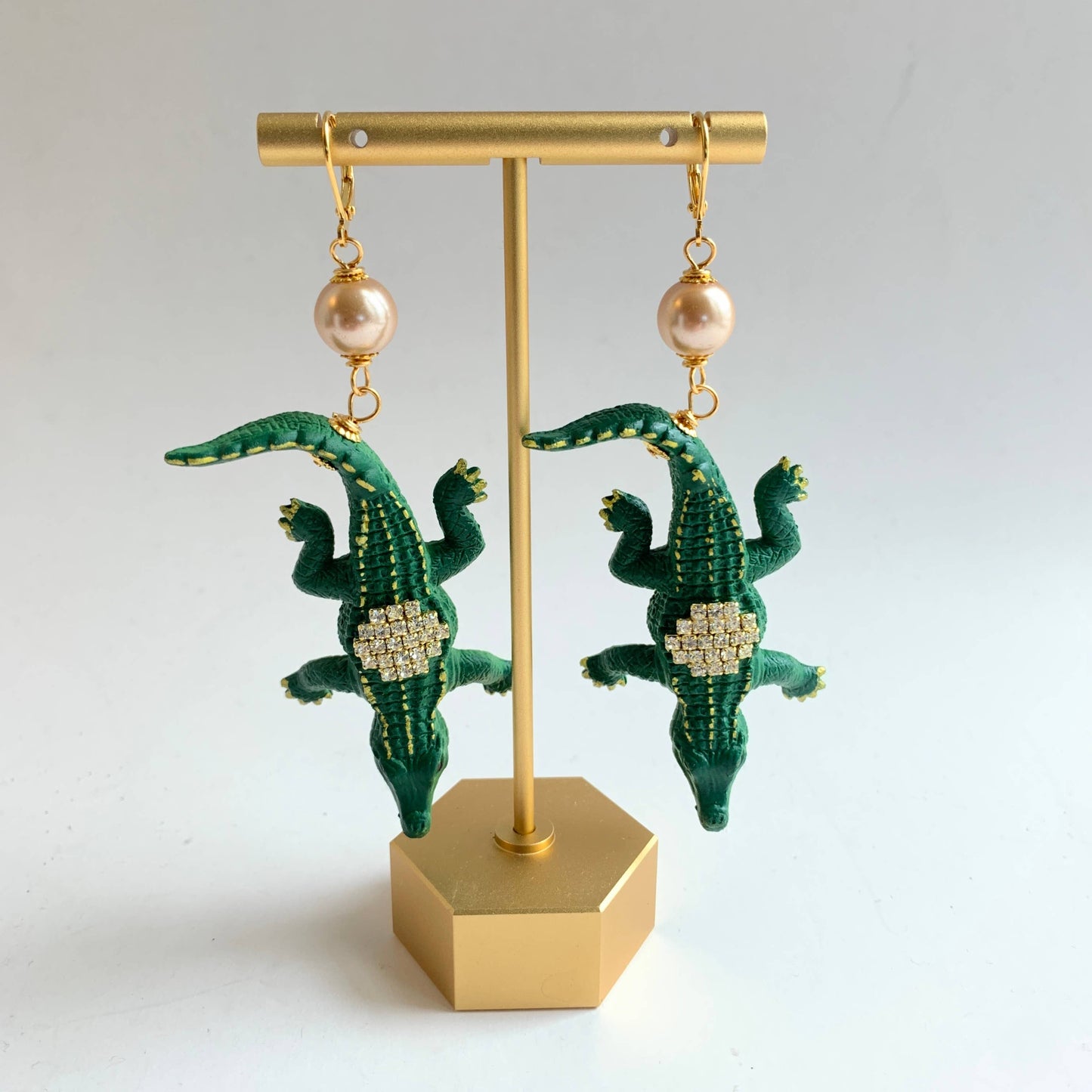 Alligator Earrings
