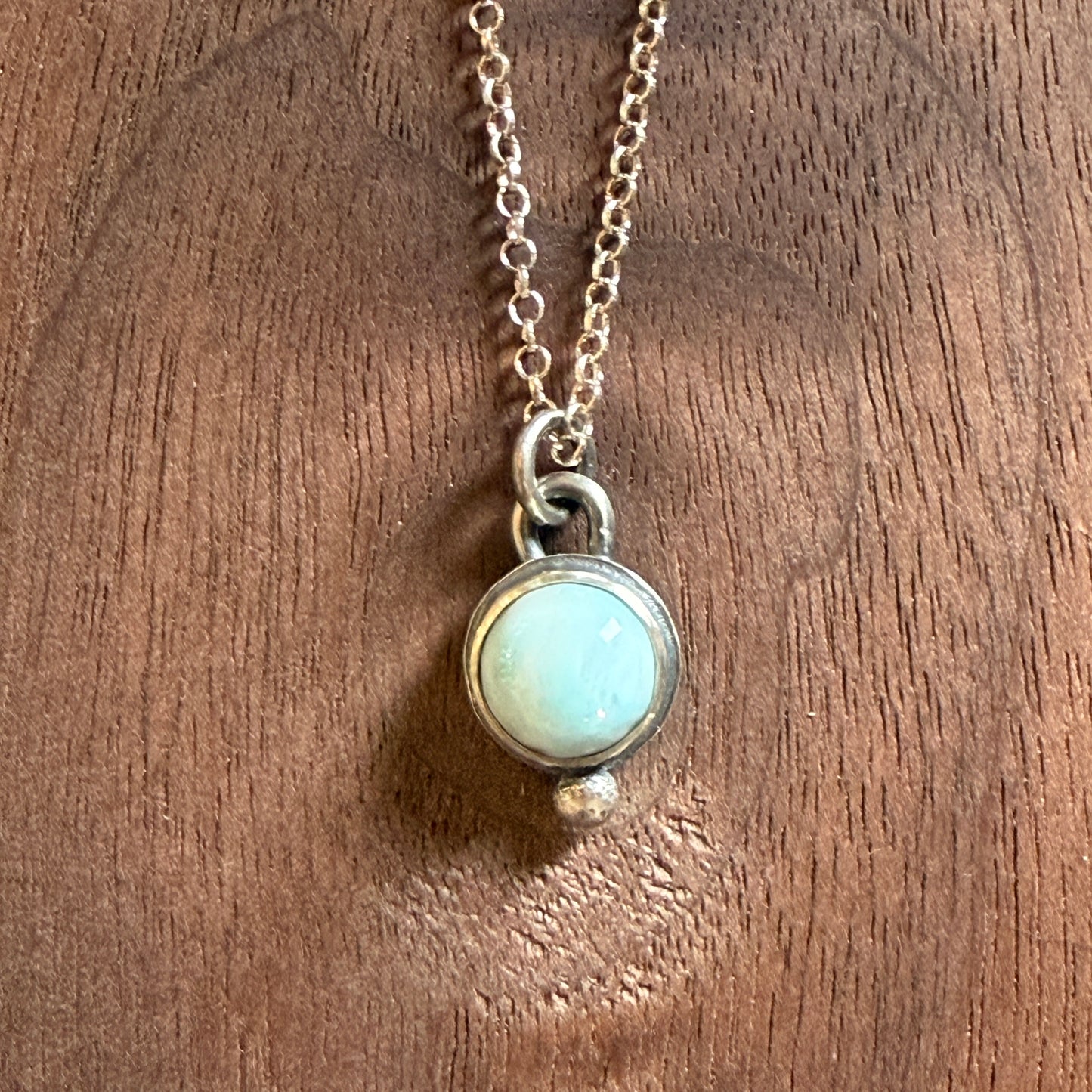 Larimar Pendant Necklace