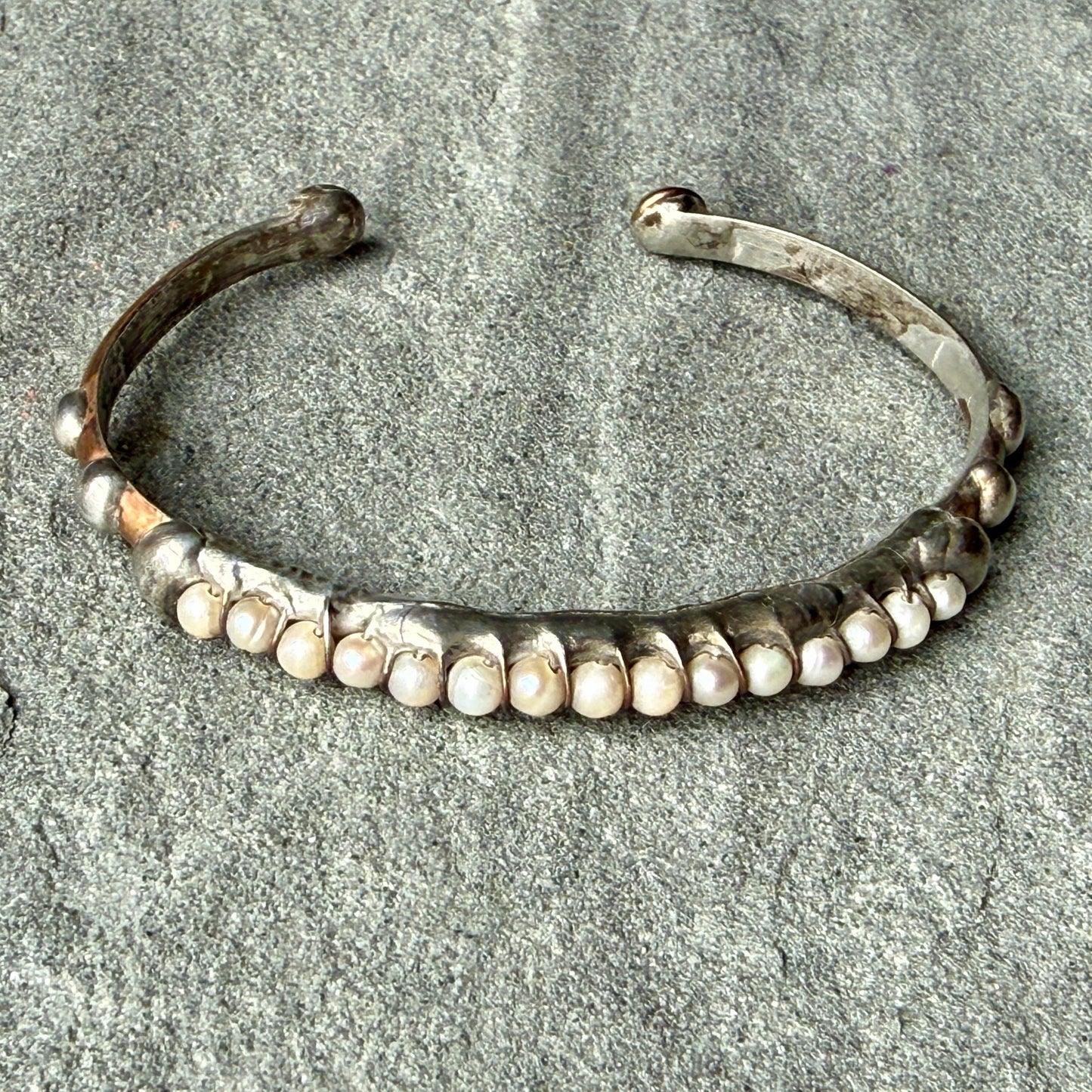 Freshwater Pearls Cuff Bracelet