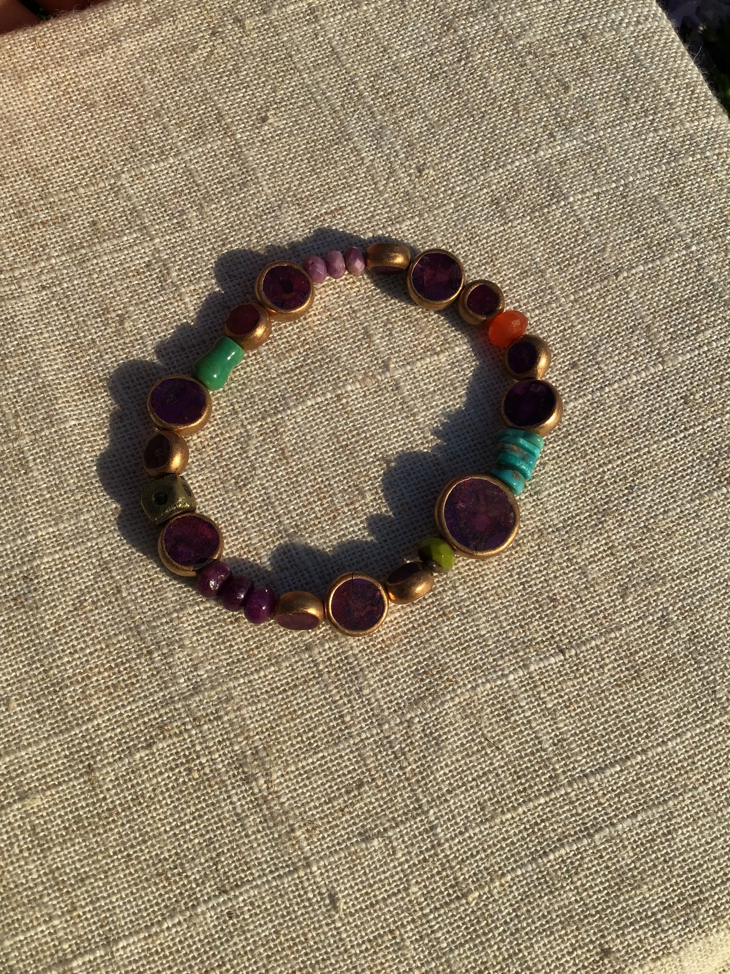 Purple Fairy Pillow Bracelet