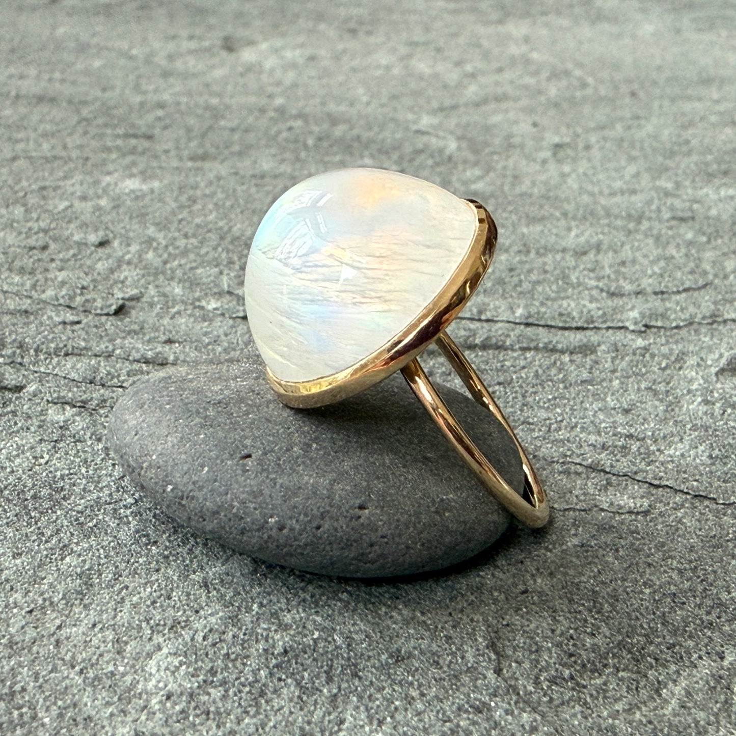 One of a kind Faye Moonstone Ring