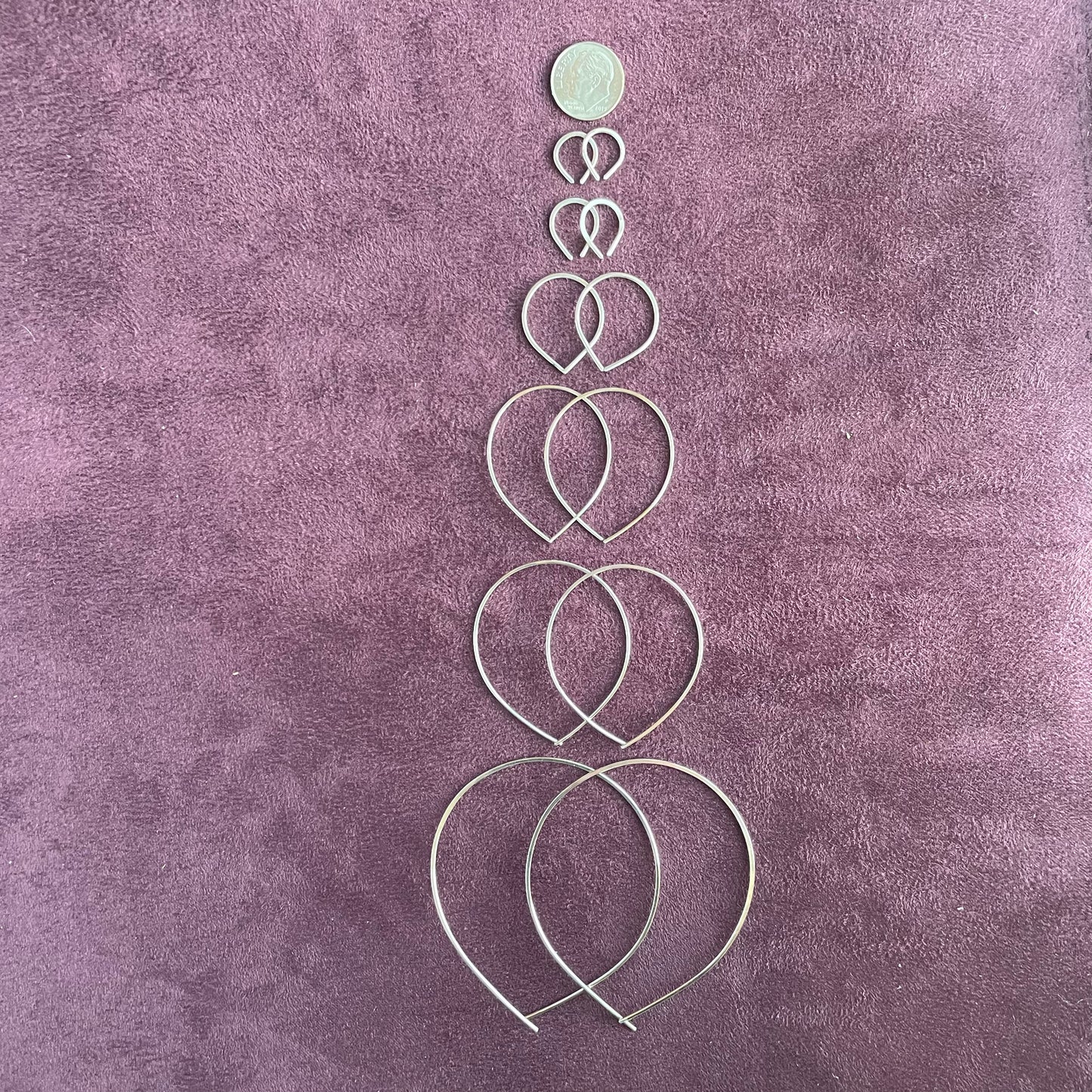 Teardrop Tension Hoops
