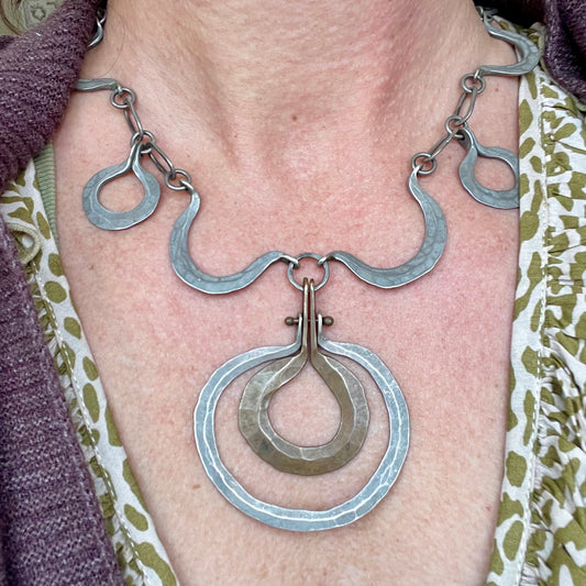 Hand Forged Statement Necklace