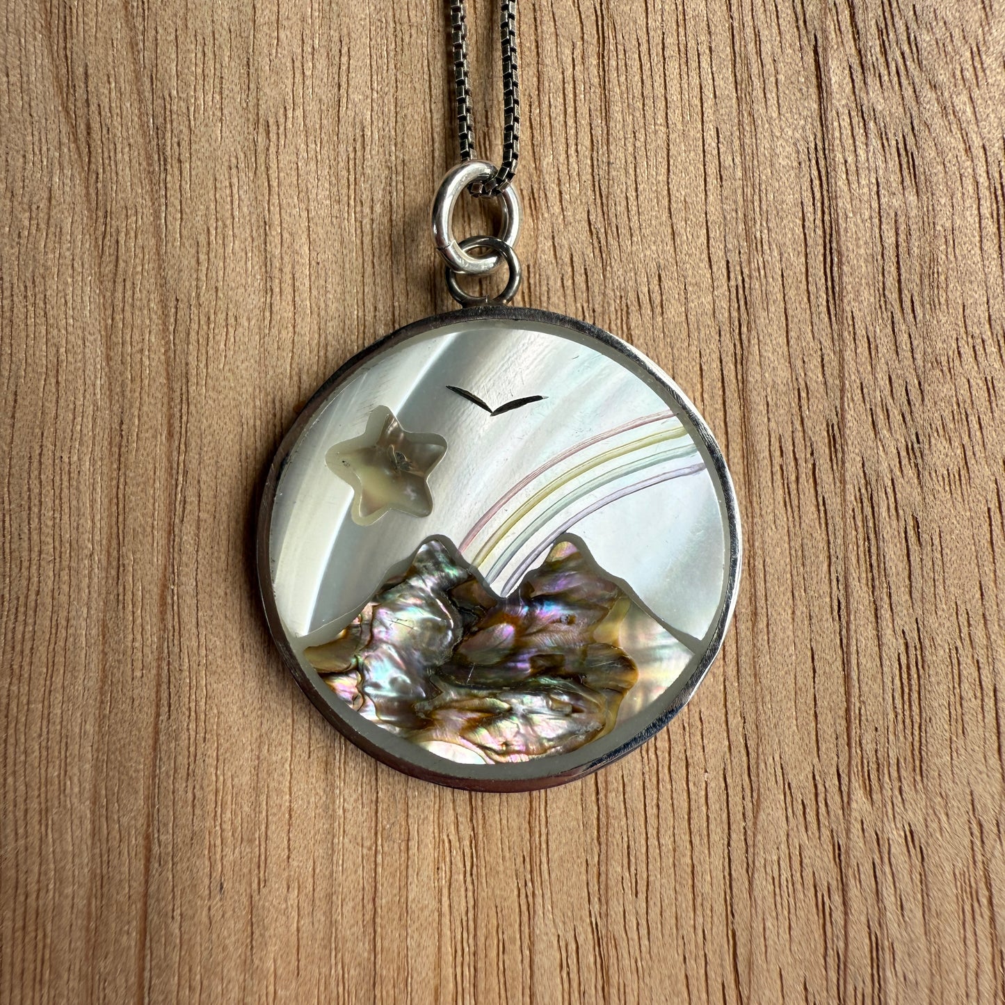 Mountain High Star Token Necklace