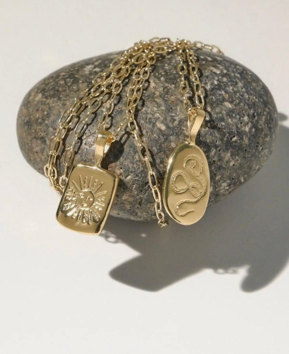 Sun Tarot Card Pendant Necklace
