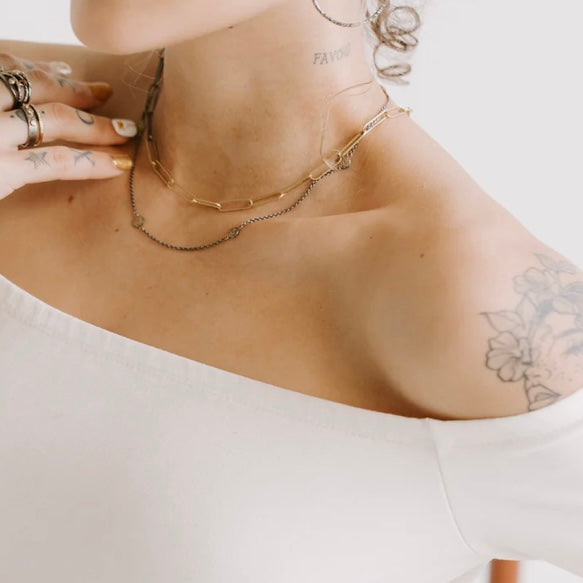 Dusted Sunshine Station Necklace