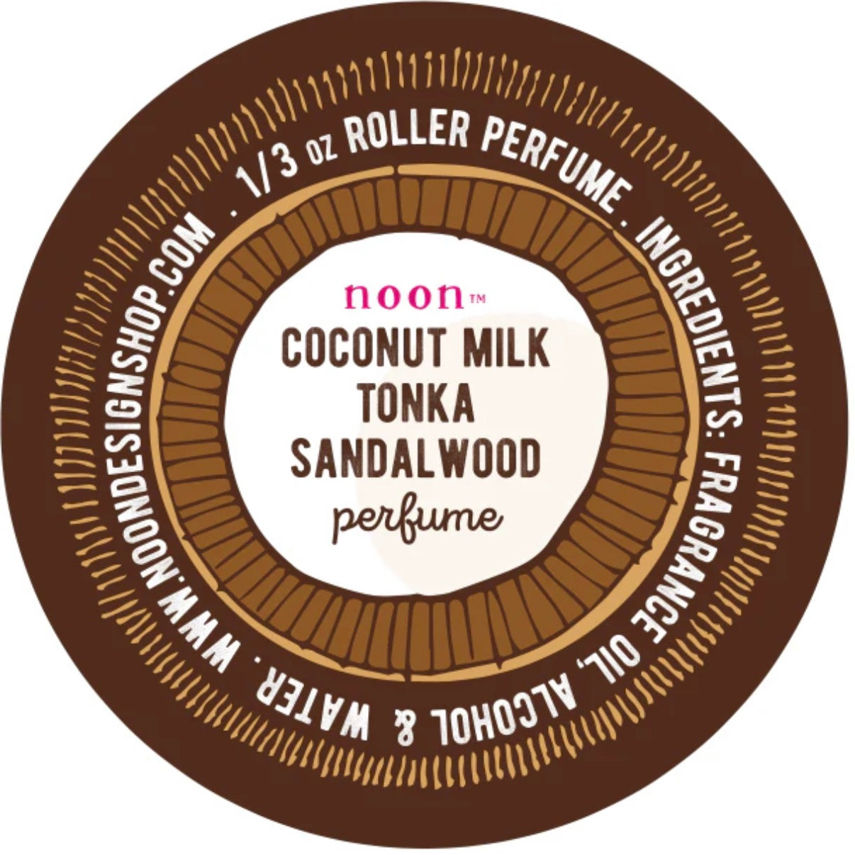 Coconut Sandalwood Roller Perfume