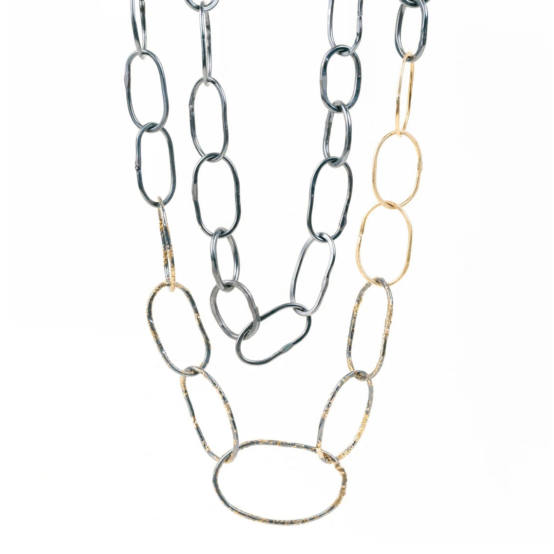 Organic Chain Link Necklace