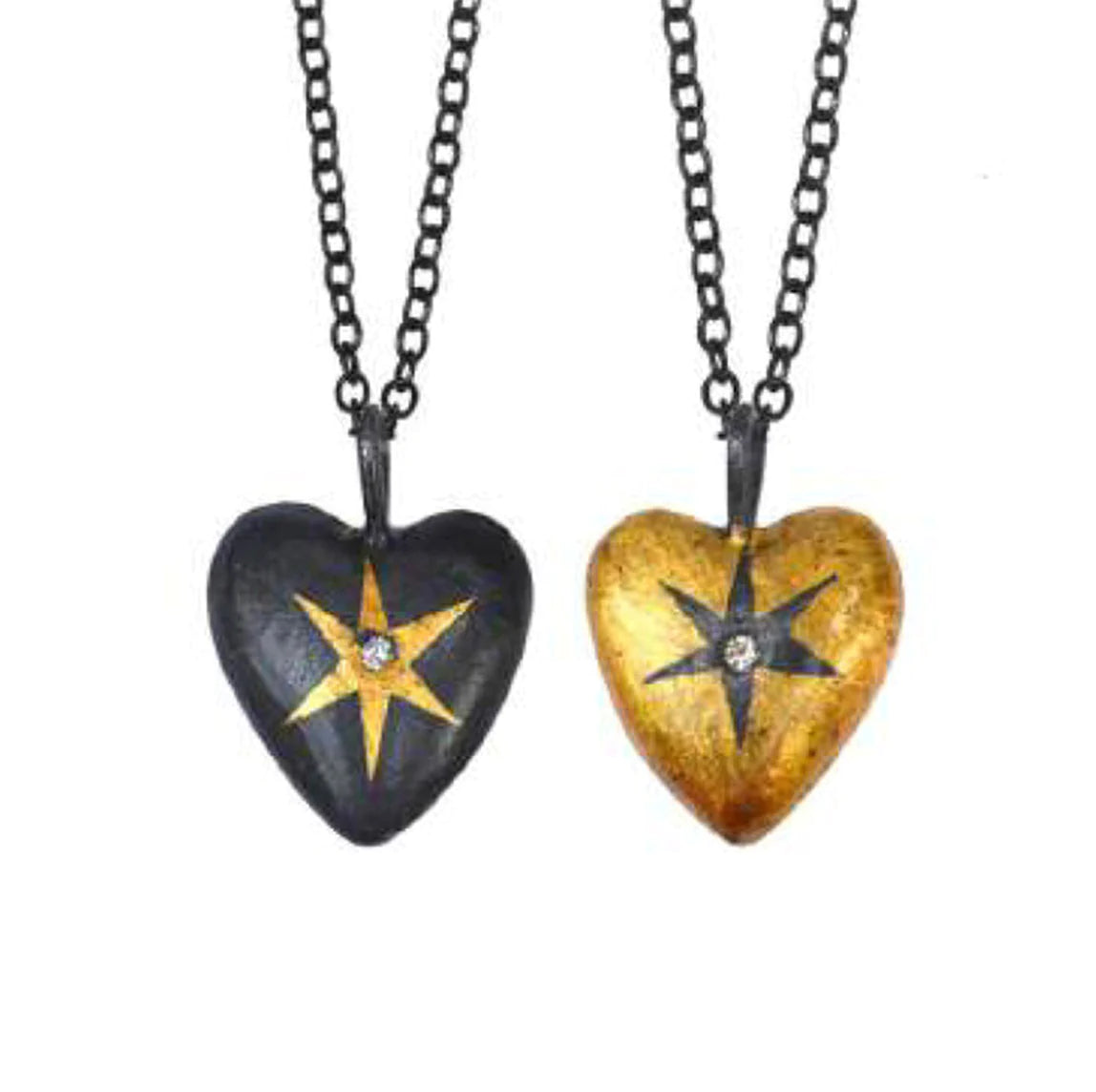 Antique Star Pendant Necklace