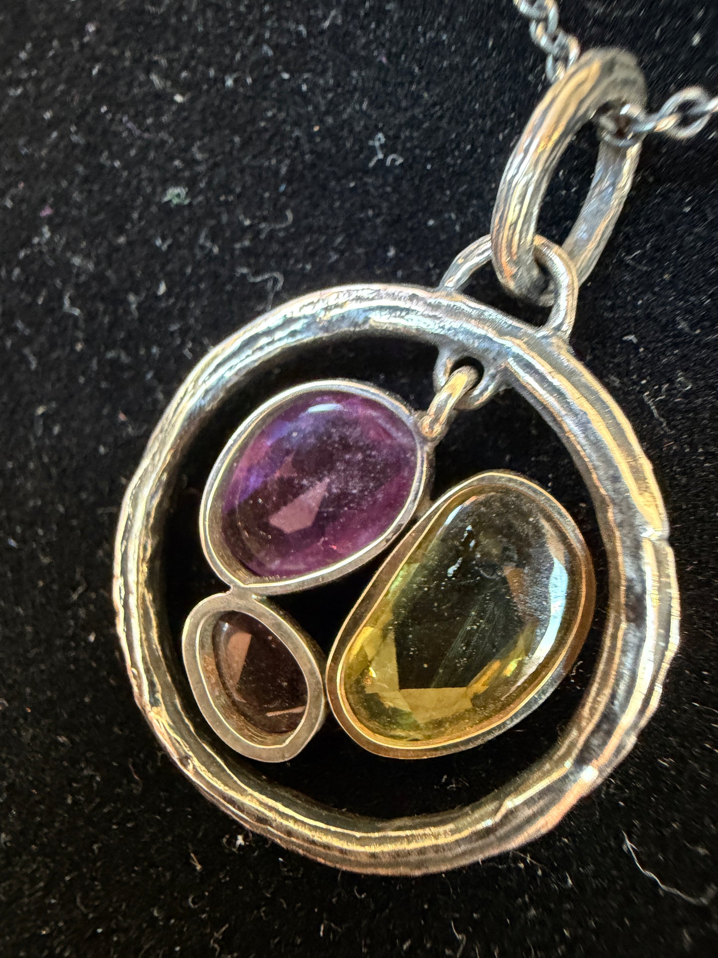 Triple Sapphire Medallion