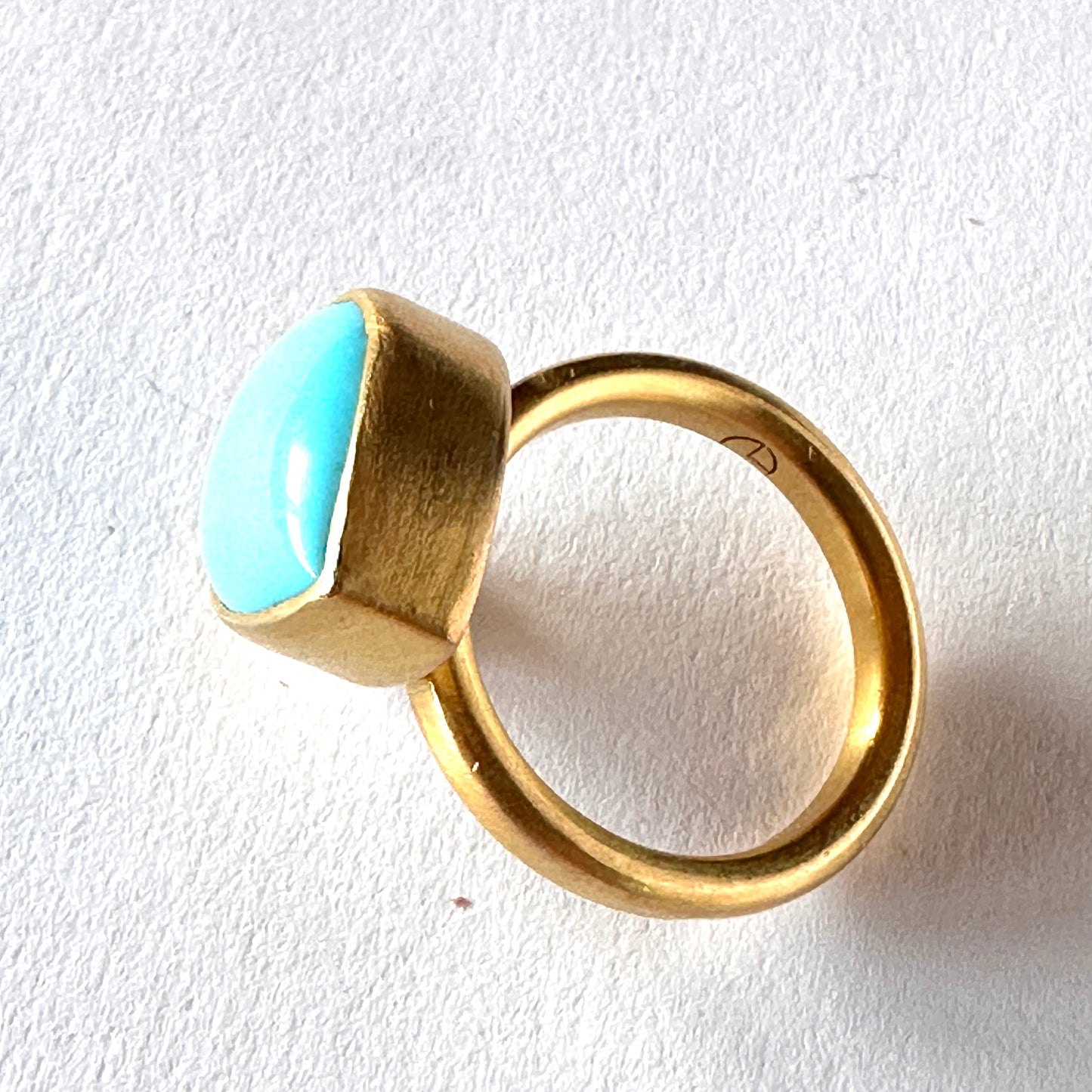 Teardrop Mic Drop Ring