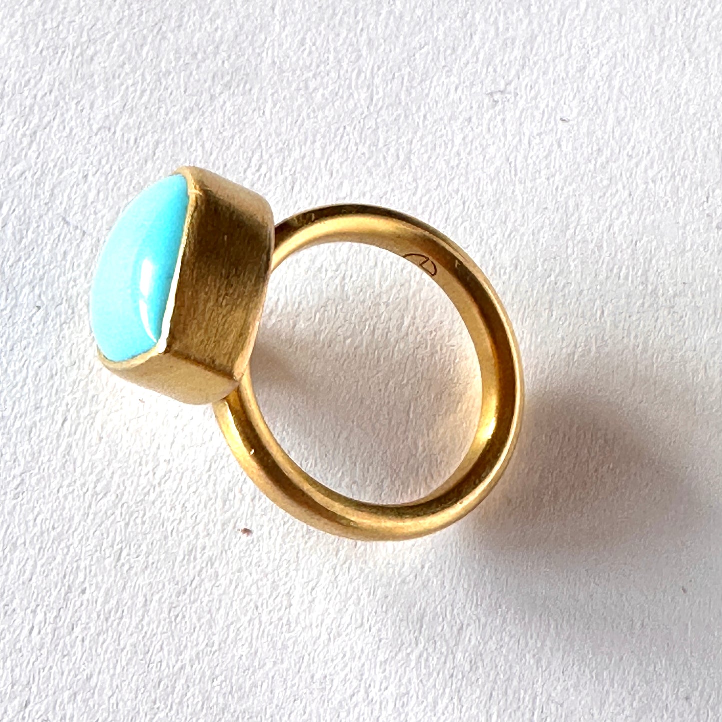 Teardrop Mic Drop Ring