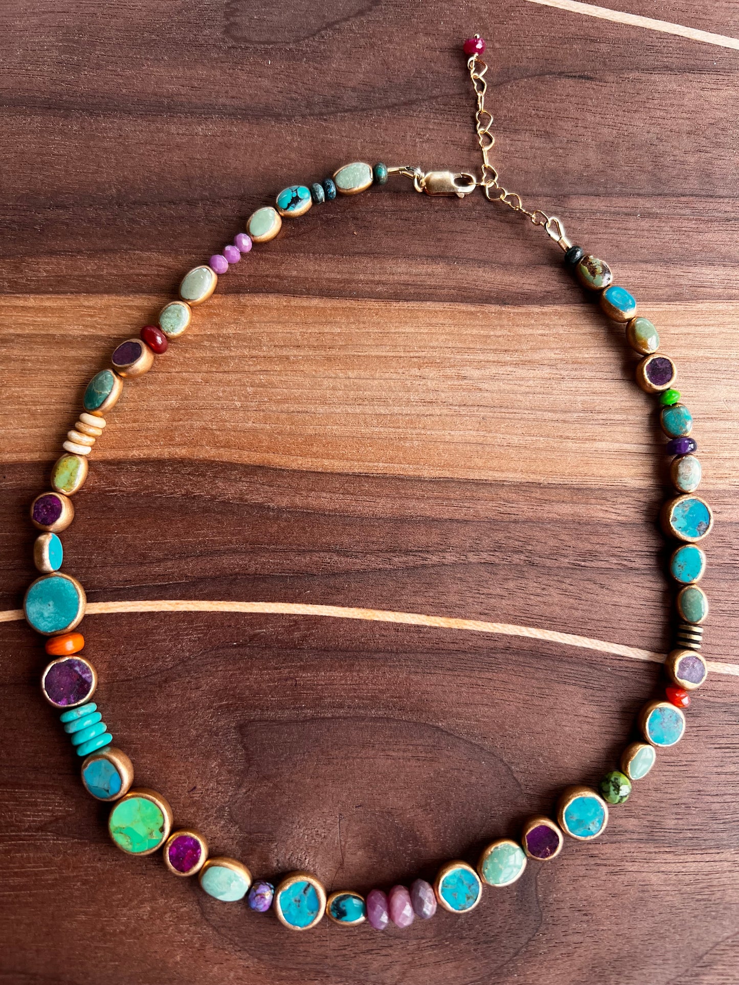 Small Colorful Fairy Pillow Candyland Necklace