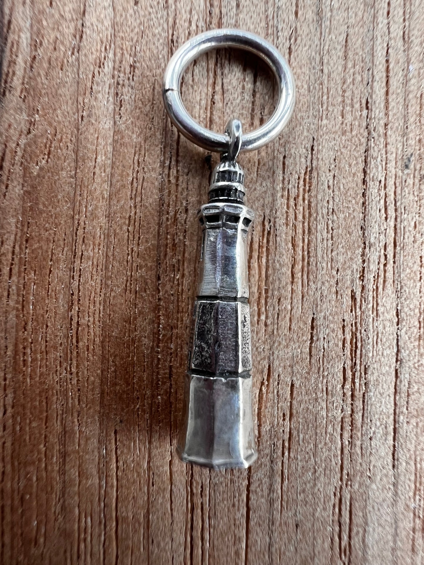 Montauk Lighthouse Charm Sterling Silver