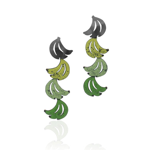 Long Banana Earrings