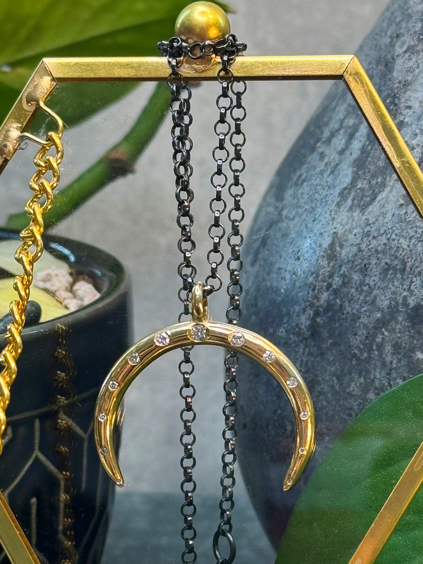 Crescent Moon Pendant