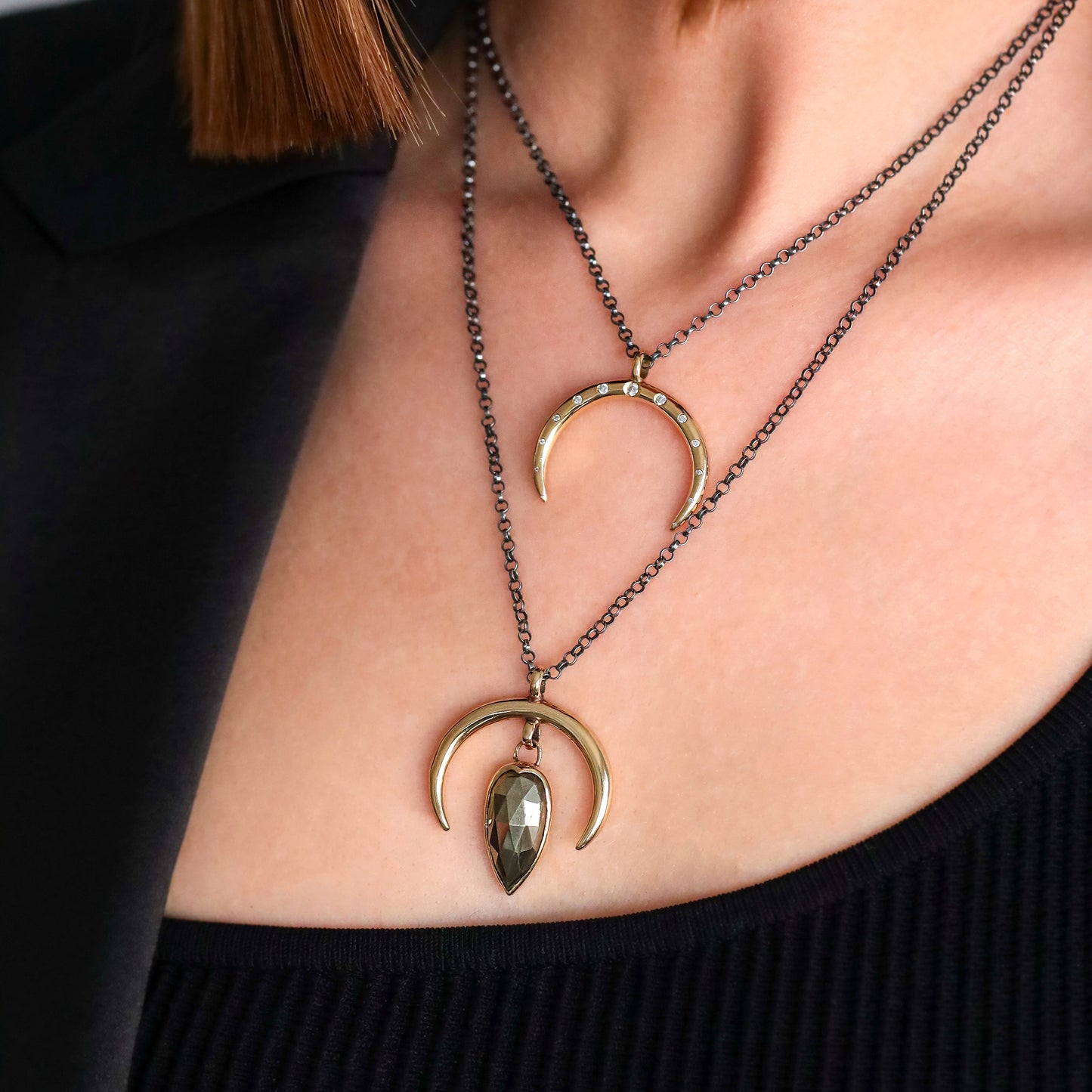 Crescent Moon Pendant