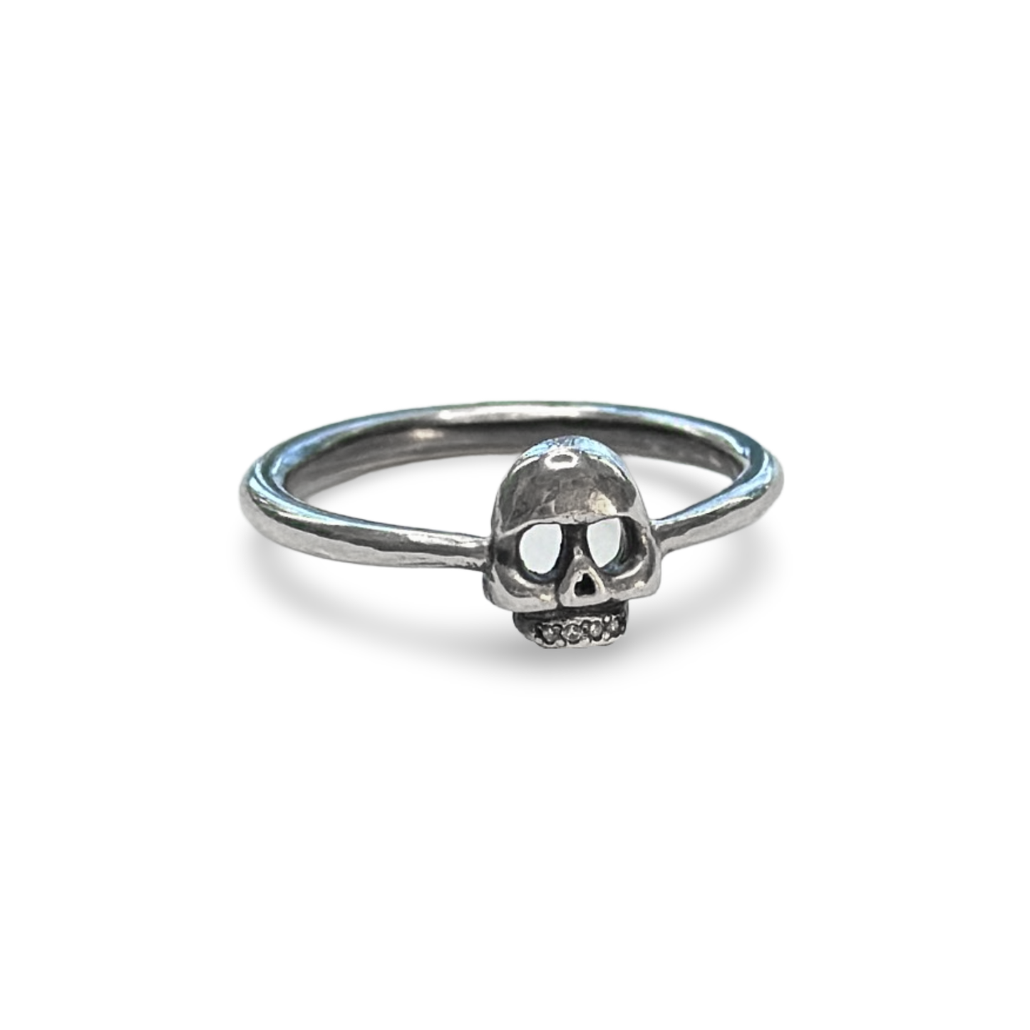 Sterling Silver Mini Skull Ring