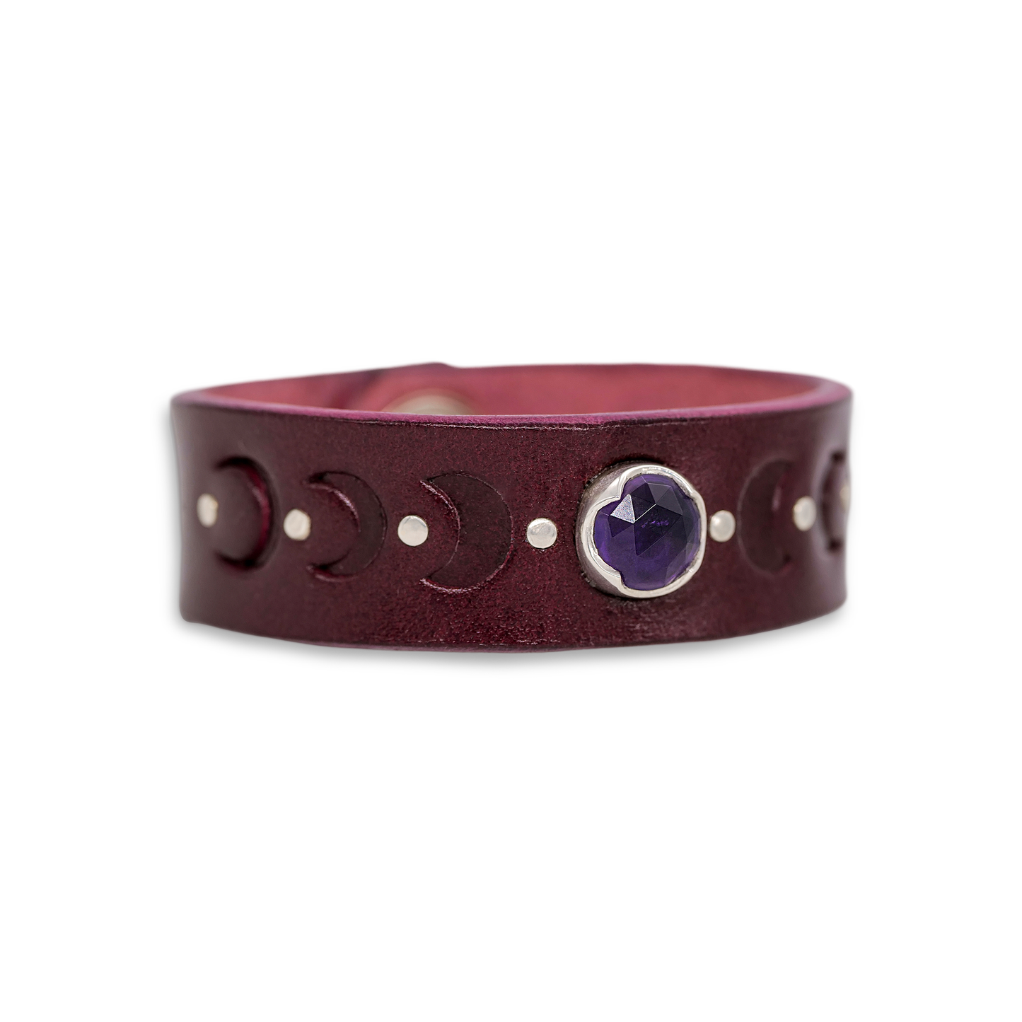 Snap Bracelet w/ Amethyst
