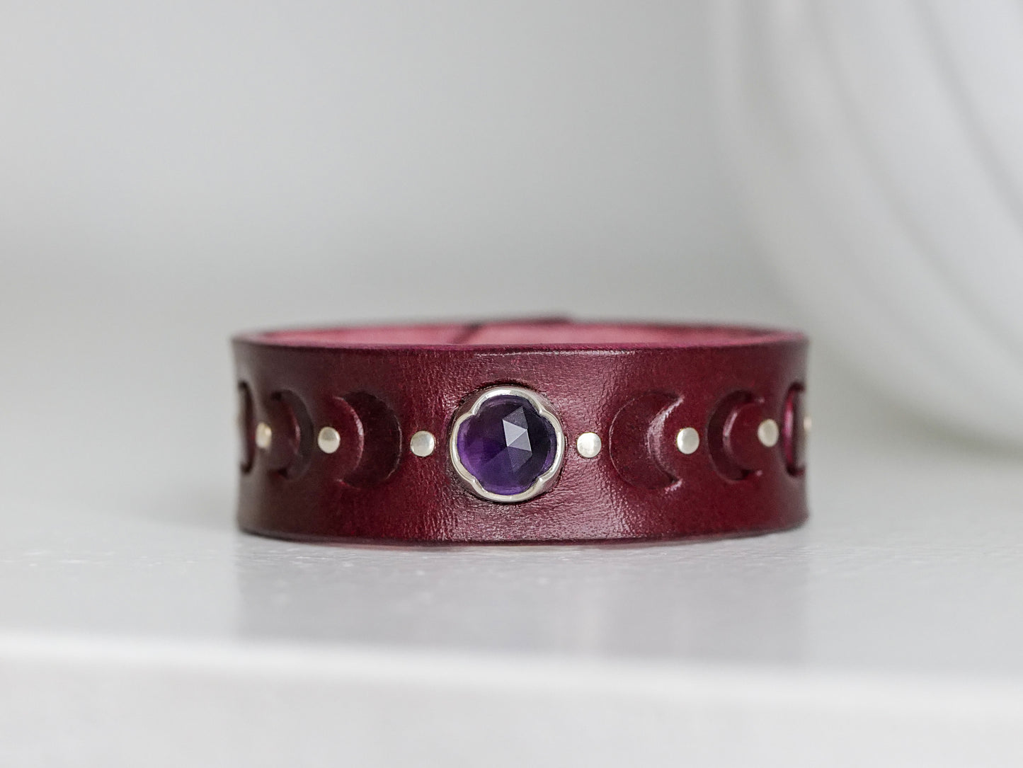 Snap Bracelet w/ Amethyst