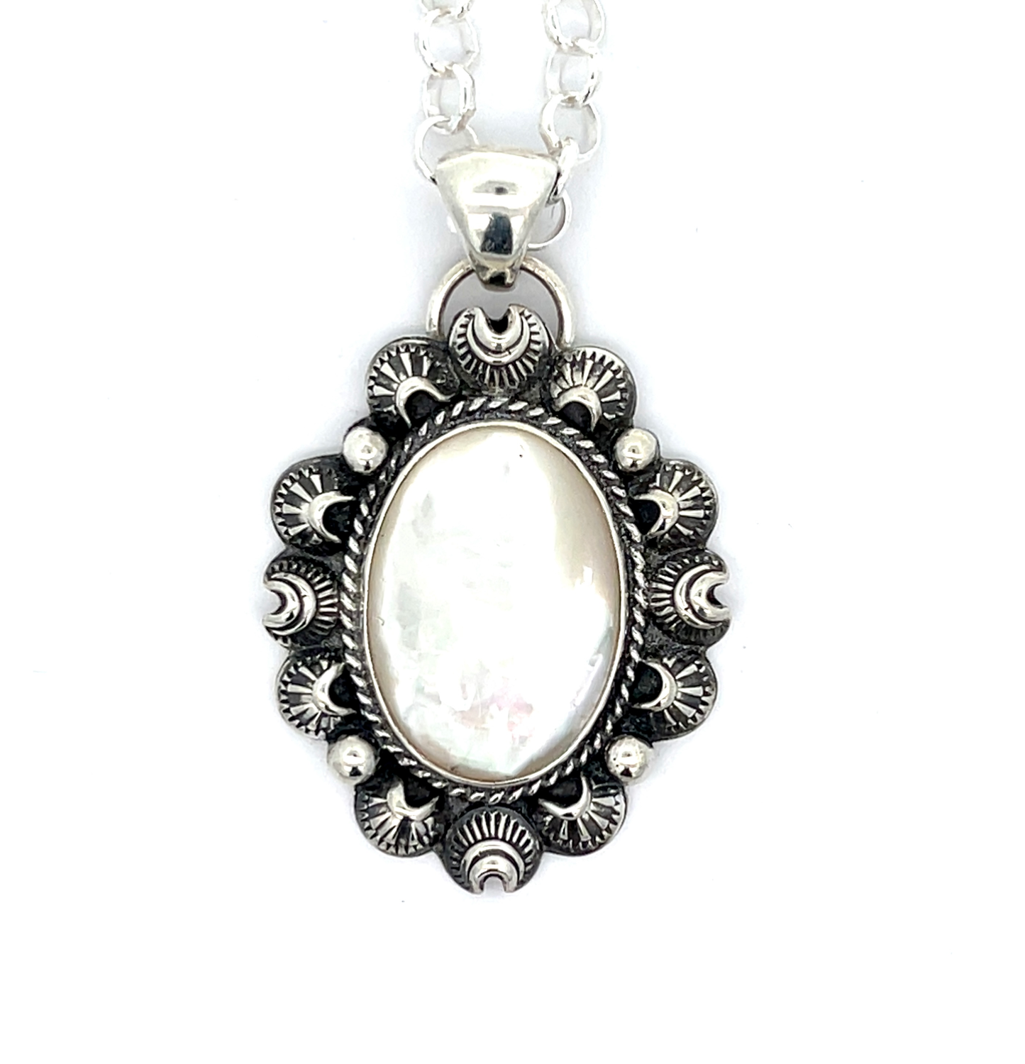 MOP Madusa Necklace