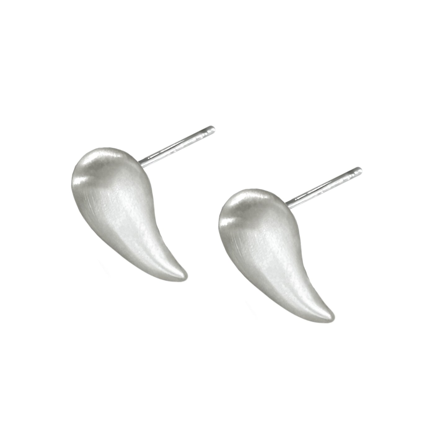 Sterling Silver Droplet Mini Stud Earrings