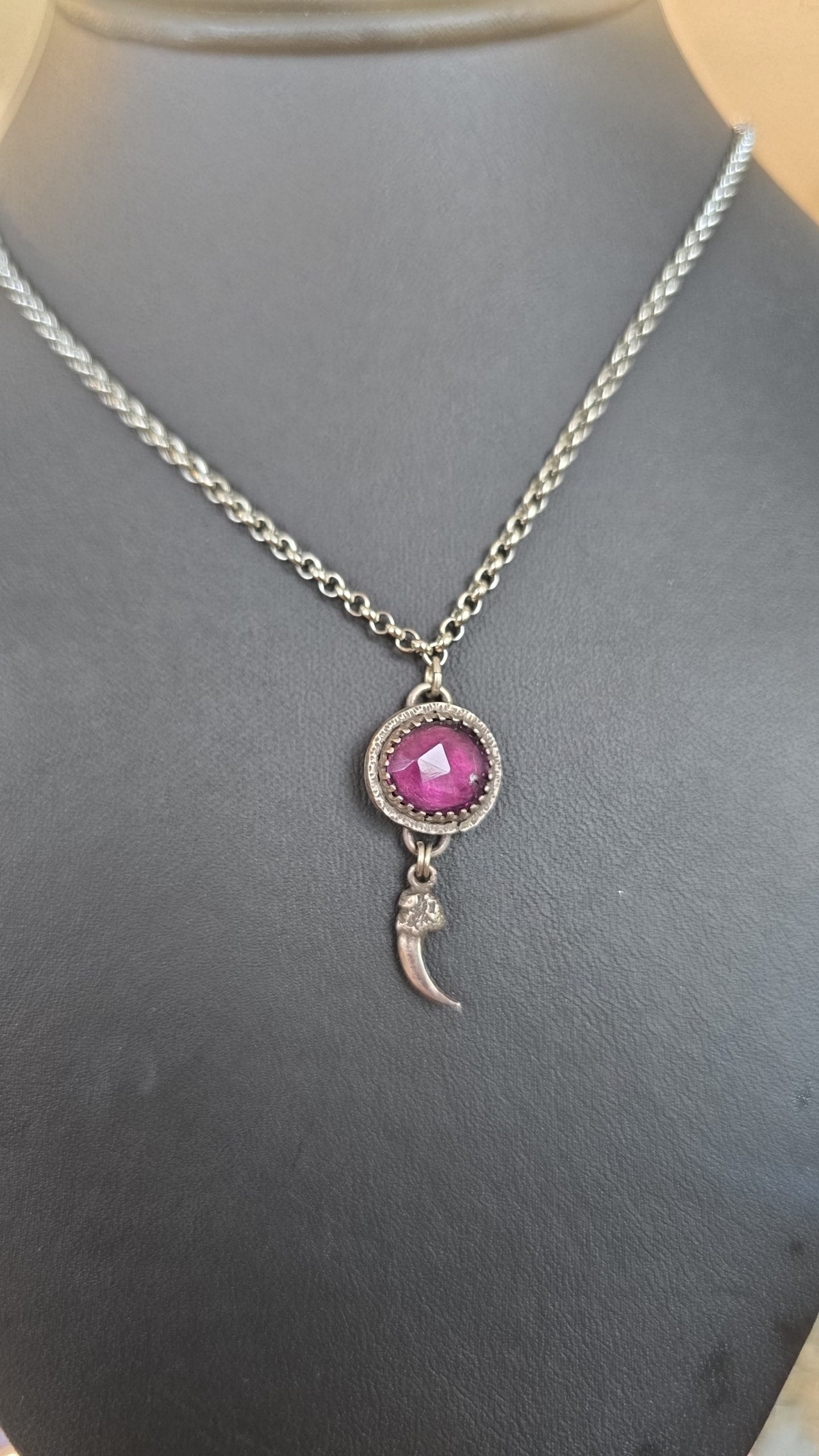 Sterling Purple Flourite Talon