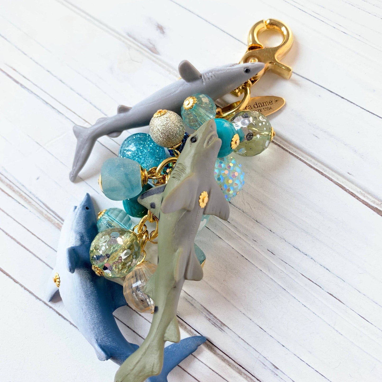 Shark Bag Charm & Keychain