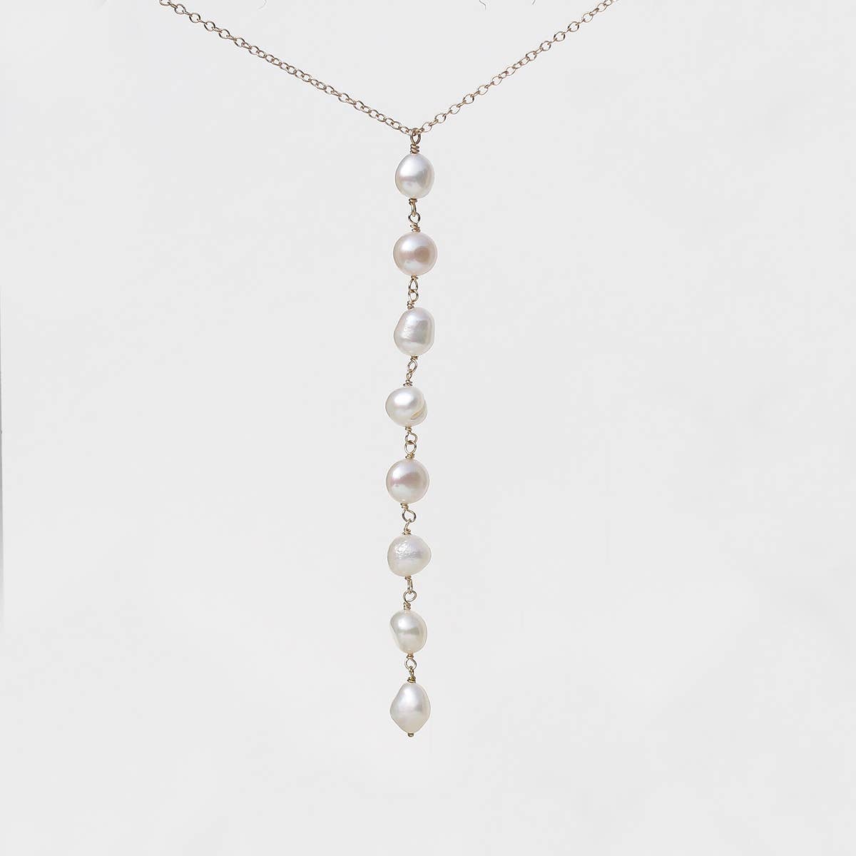 Pearl Cascade Necklace
