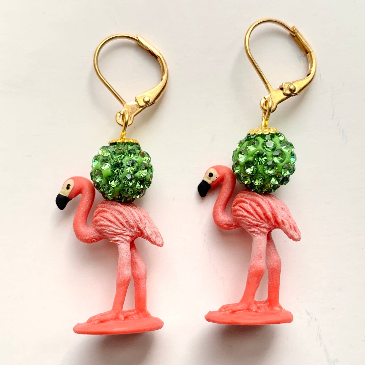 Miniature Flamingo Earrings