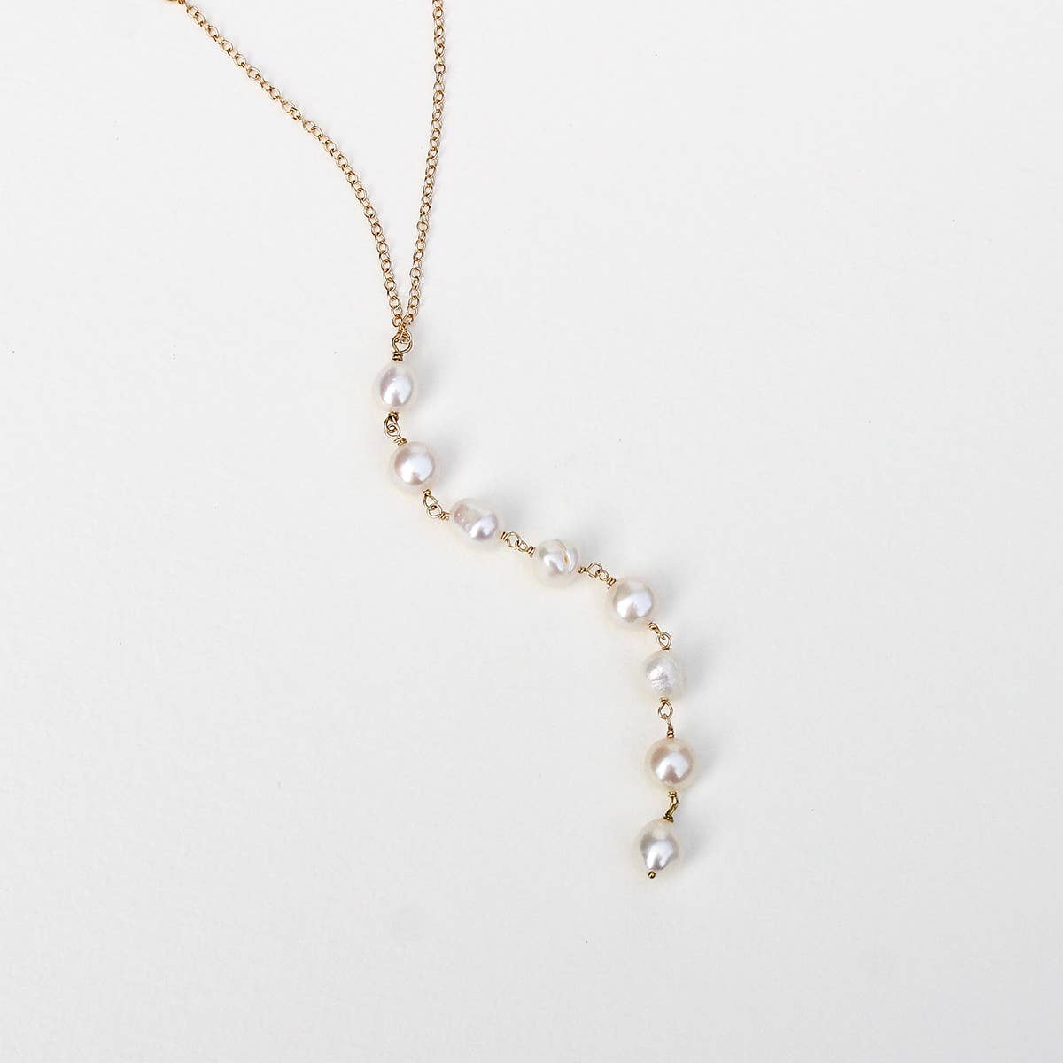 Pearl Cascade Necklace