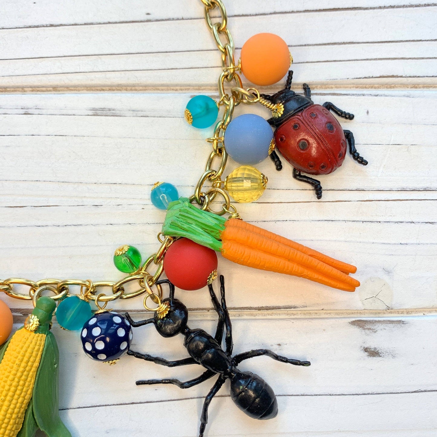 Garden Bugs Necklace