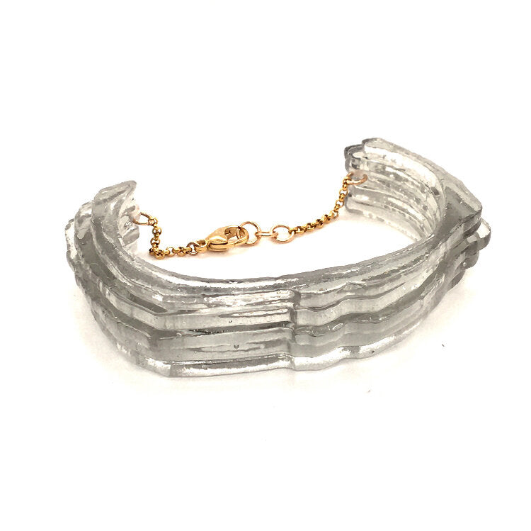 Grey Knot Blend Cuff Bracelet