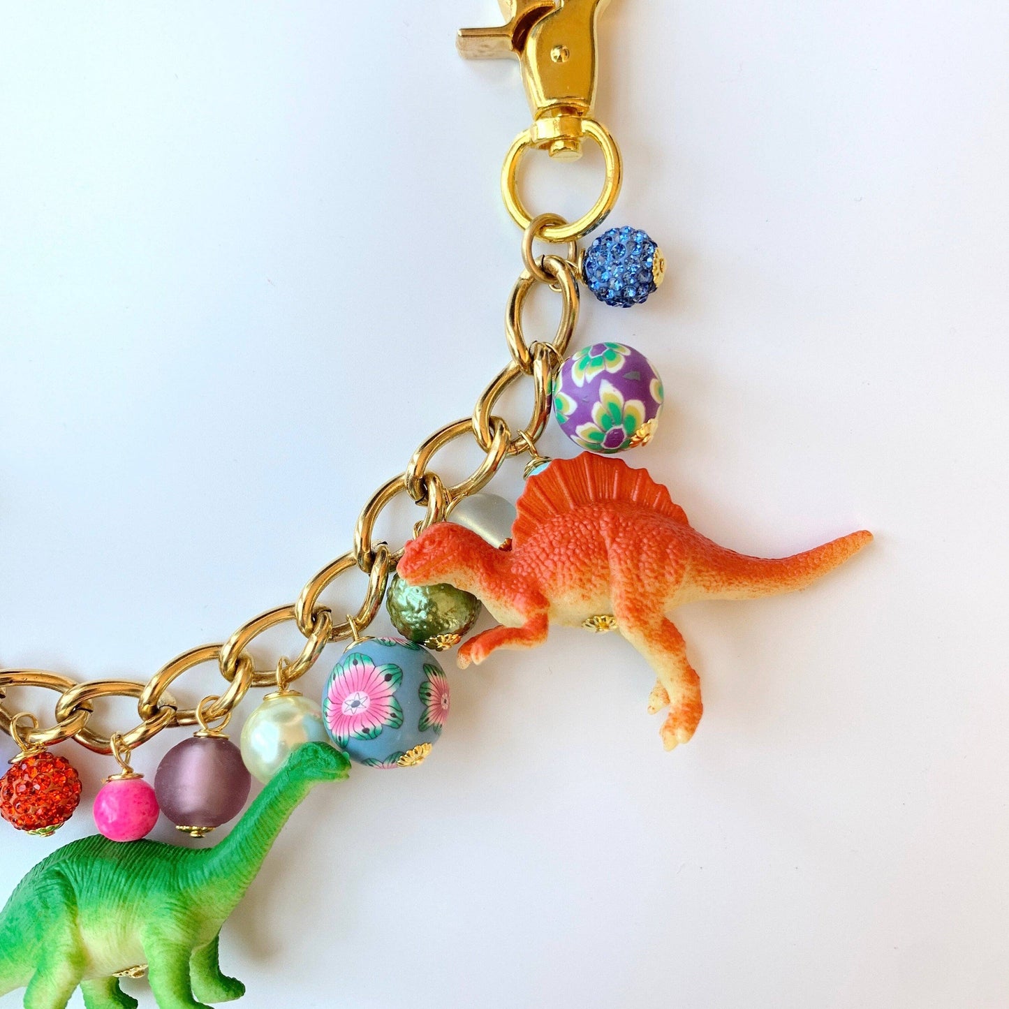 Dinosaur Chain Bag Charm