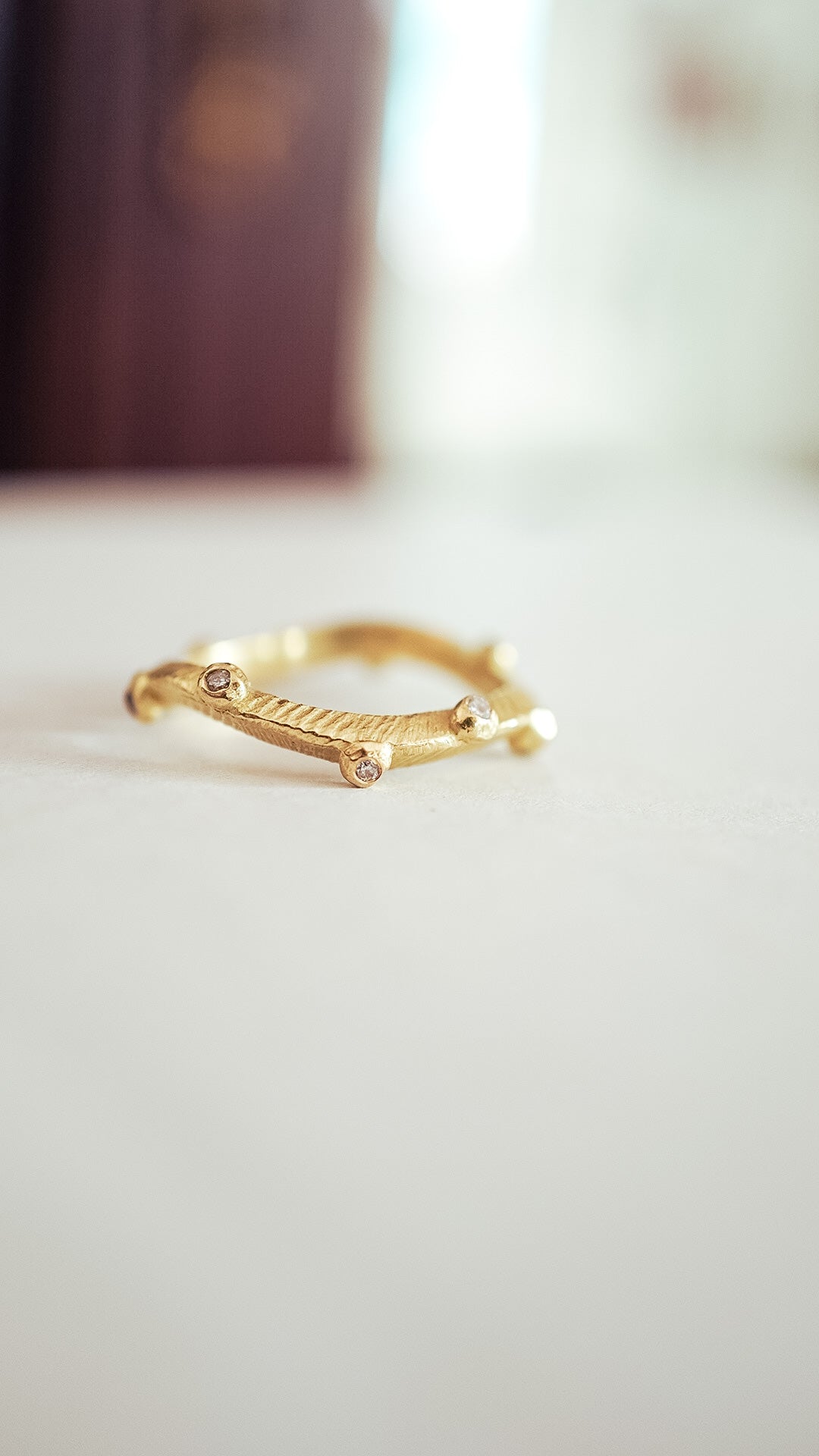 Branchy Diamond Ring